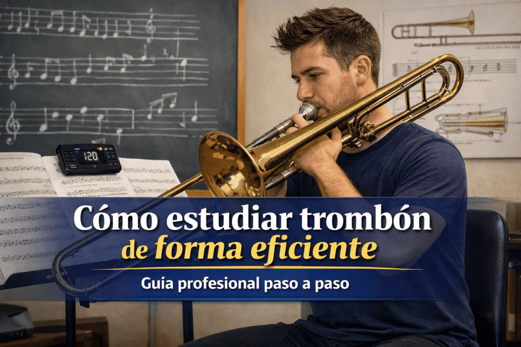 estudiar trombón