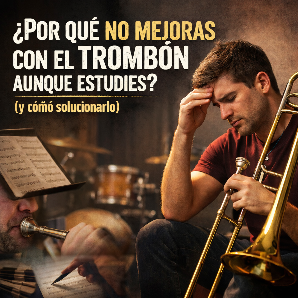 mejorar con el trombón